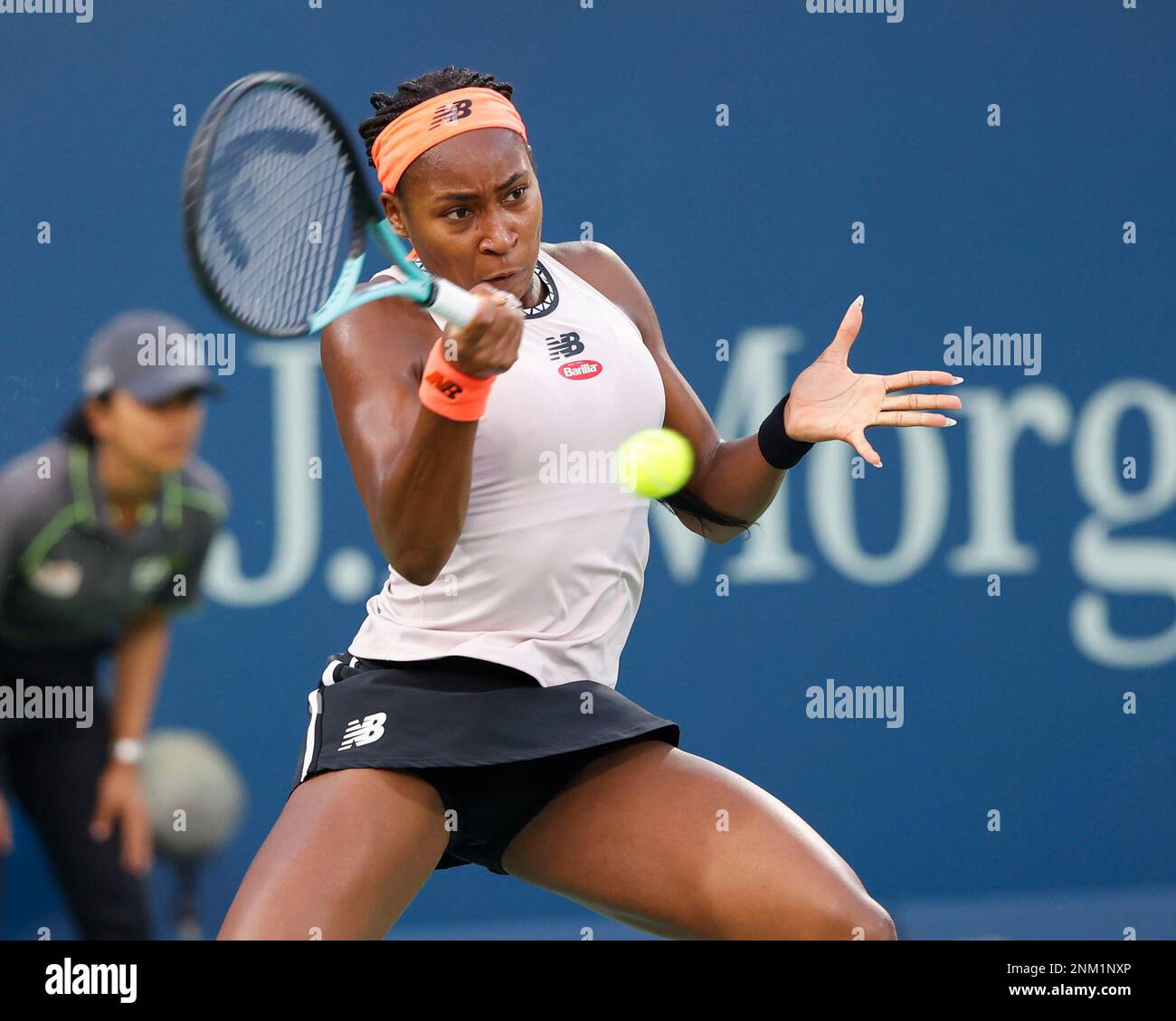 Dubai, UAE, 24st. Feb, 2023. American tennis player Coco Gauff at the