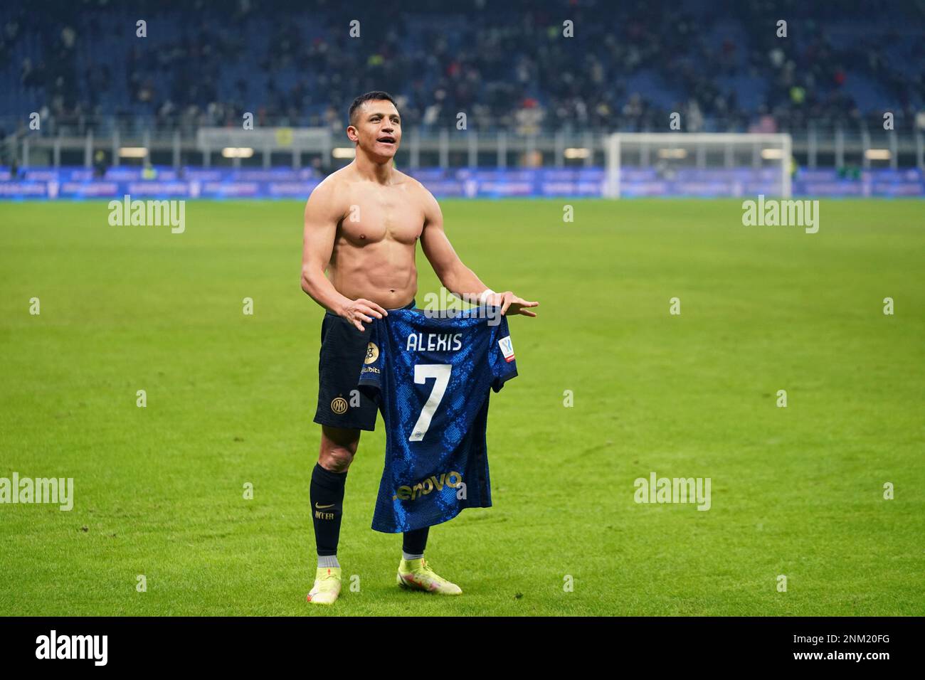 Inter Milan s Alexis Sanchez Celebrates After Scoring 2 1 During The inter-milan-s-alexis-sanchez-celebrates-after-scoring-2-1-during-the