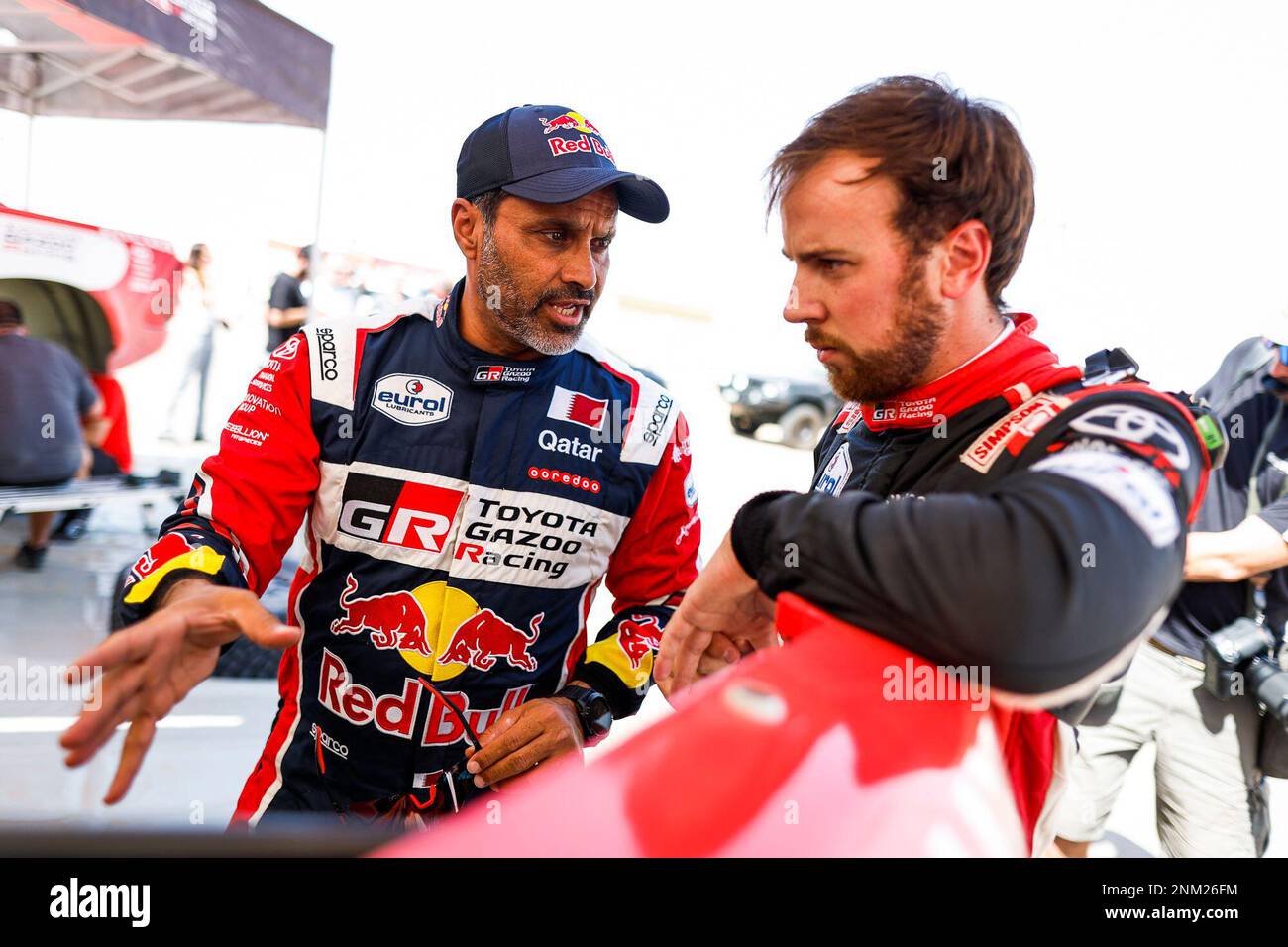 Tilal Swaihan Abu Dhabi 24 02 2023 AL Attiyah Nasser qat Toyota Tilal Swaihan Abu Dhabi 24 02 2023 AL Attiyah Nasser qat Toyota
