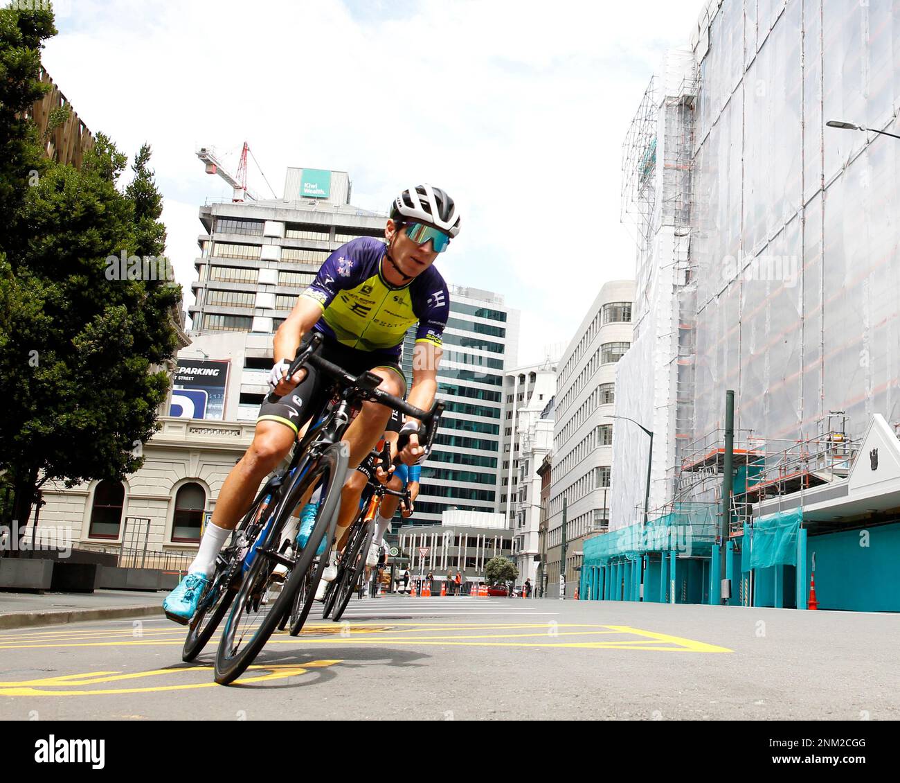 Ryan Christensen, of New Zealand, at the Cycling New Zealand, New