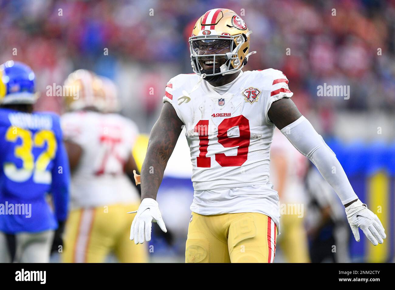 San Francisco 49ers vs Los Angeles Rams - January 09, 2022