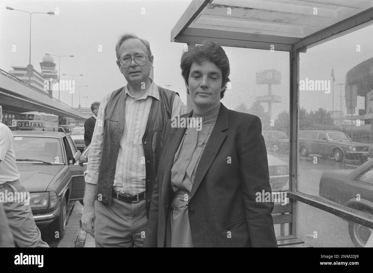 Kathleen [Kathy] Satchwell, lawyer of Klaas de Jonge, arrives at