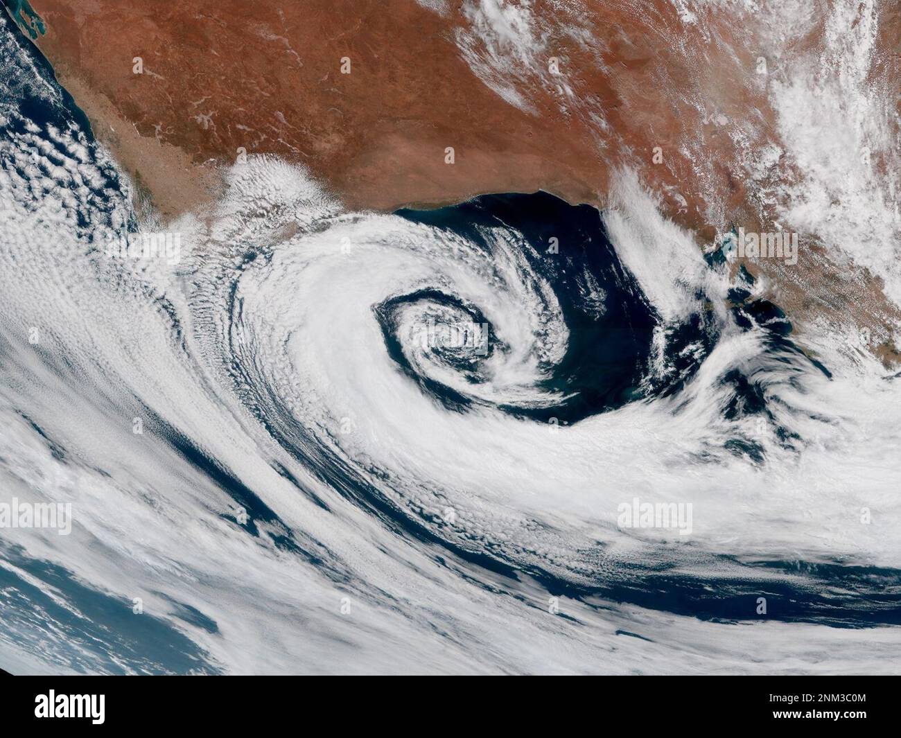 Strong Cyclone A strong extratropical cyclone south of Australia on 28 December 2016 ...