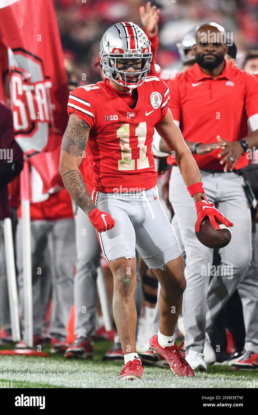 PASADENA, CA - JANUARY 01: Ohio State Buckeyes wide receiver Jaxon