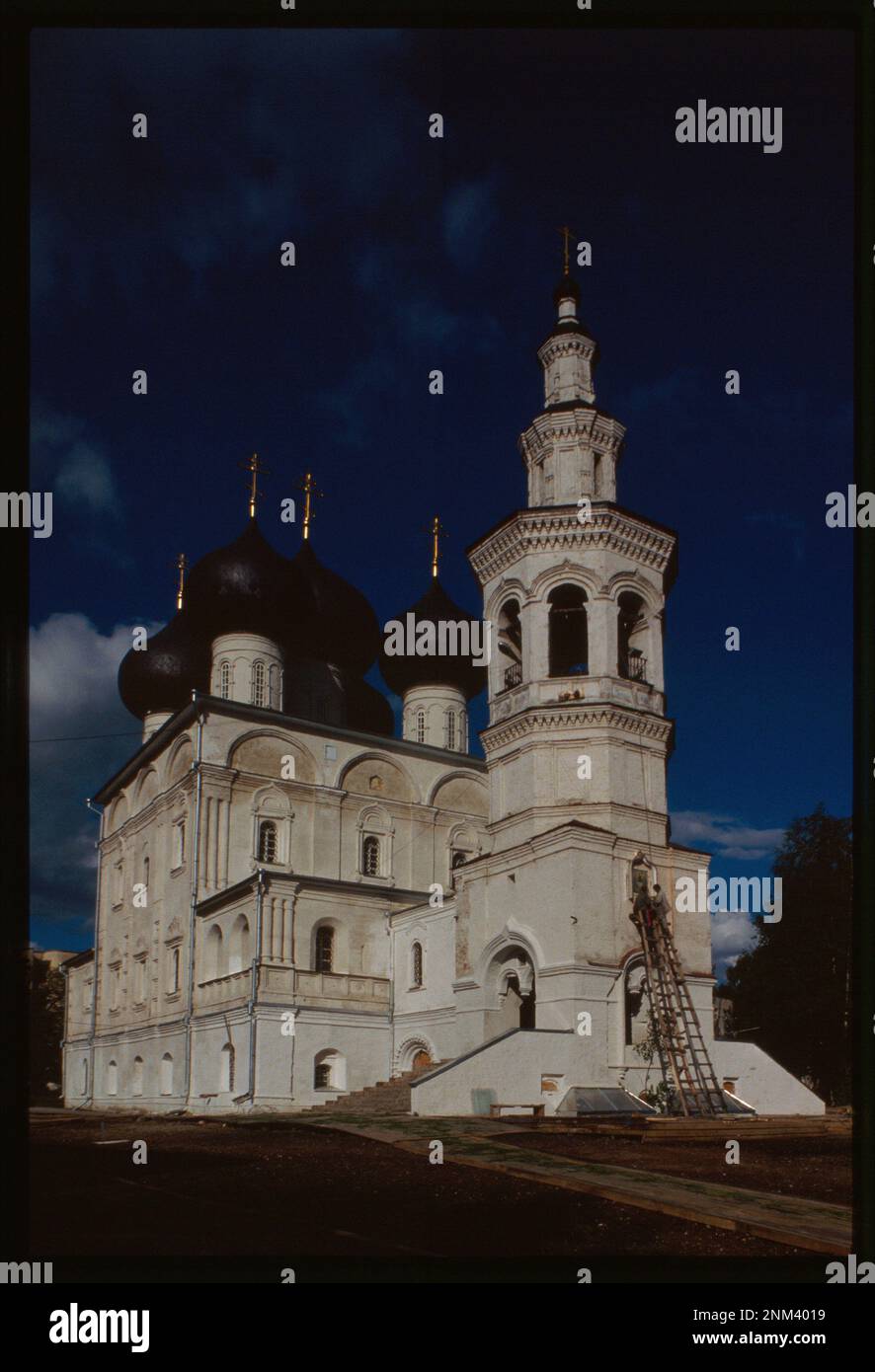 The Church of St. Nicholas, located in Vladychnaia Sloboda, Vologda ...