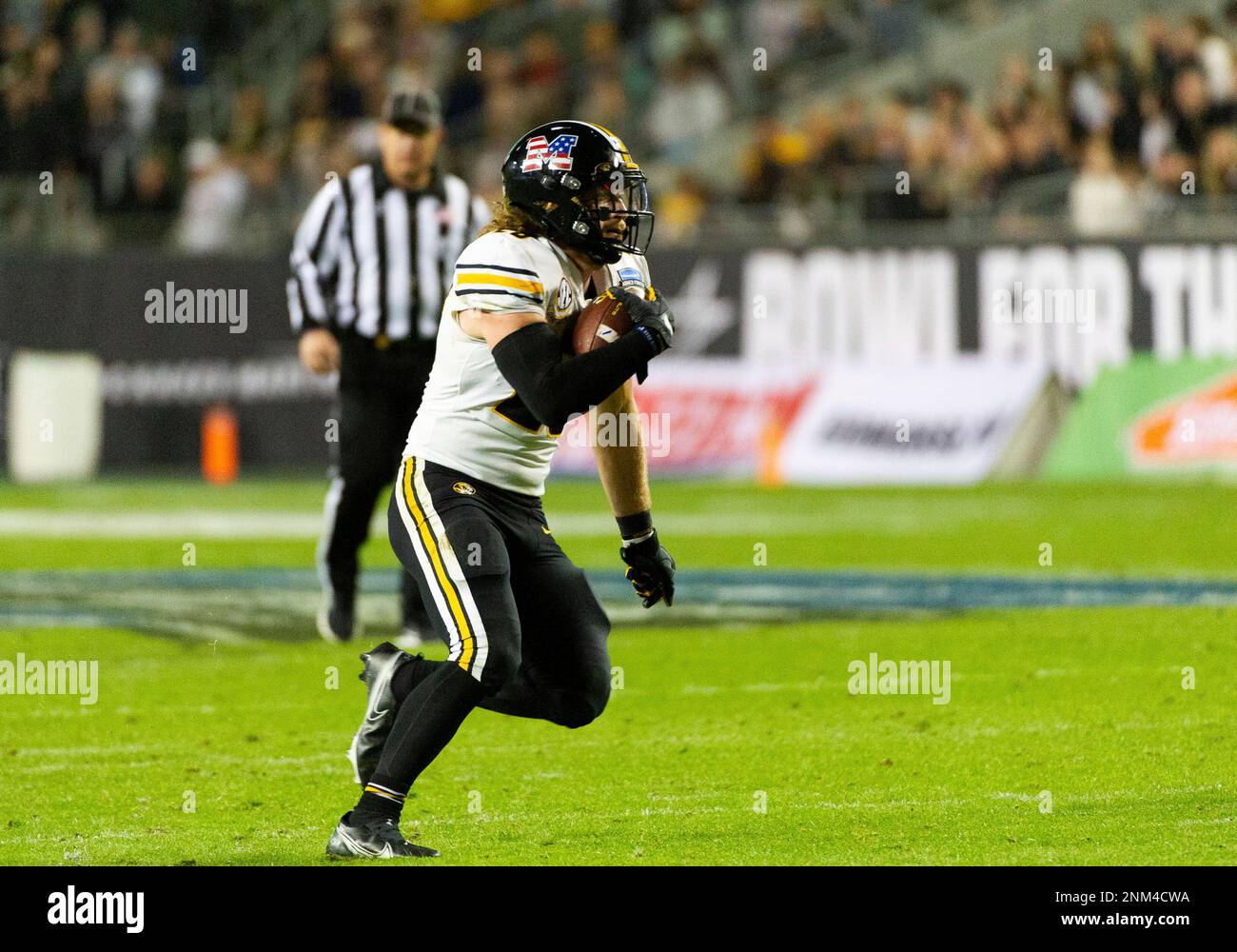 December 22 2021 Missouri Tigers running back Dawson Downing (28