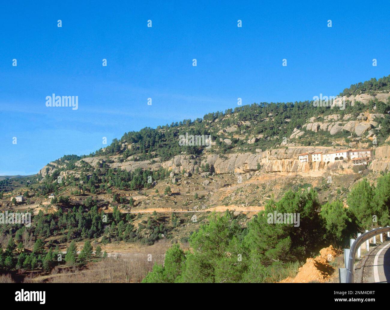 SANTUARIO DE LA VIRGEN DE LA PALMA INCRUSTADO EN LA ROCA. Location