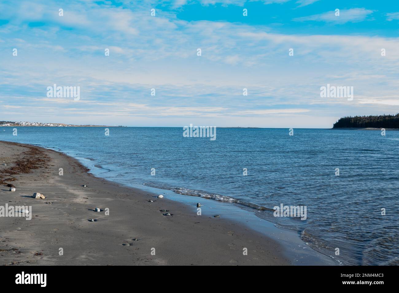 Opening on the Atlantic Ocean from the Fisherman's Cove, Nouvelle