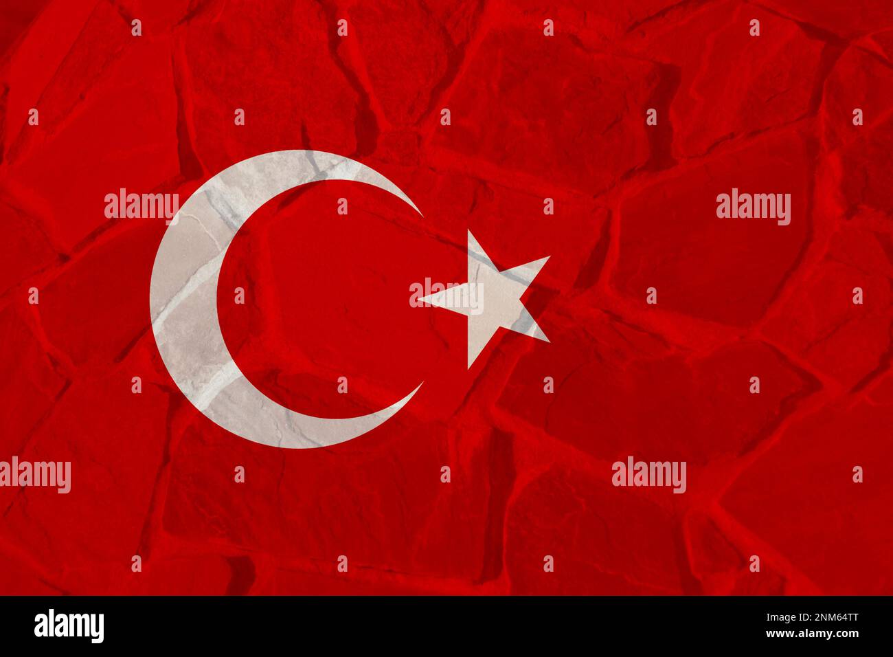 Turkey Earthquake, February 6, 2023. Mournful banner. The Epicenter of