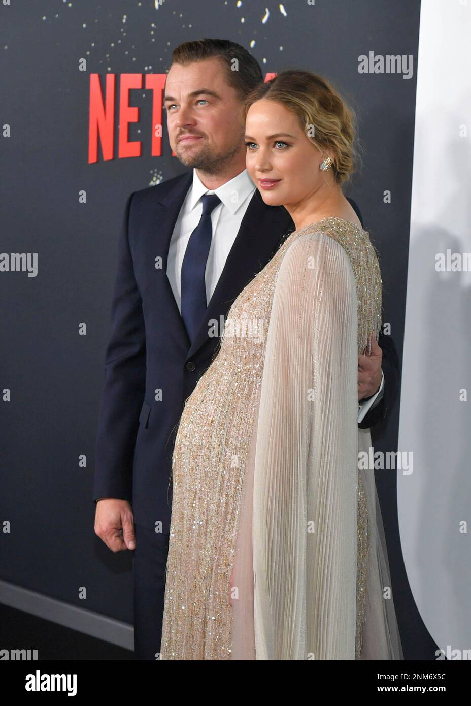 Photo by NDZ/STAR MAX/IPx 2021 12/5/21 Leonardo DiCaprio and Jennifer