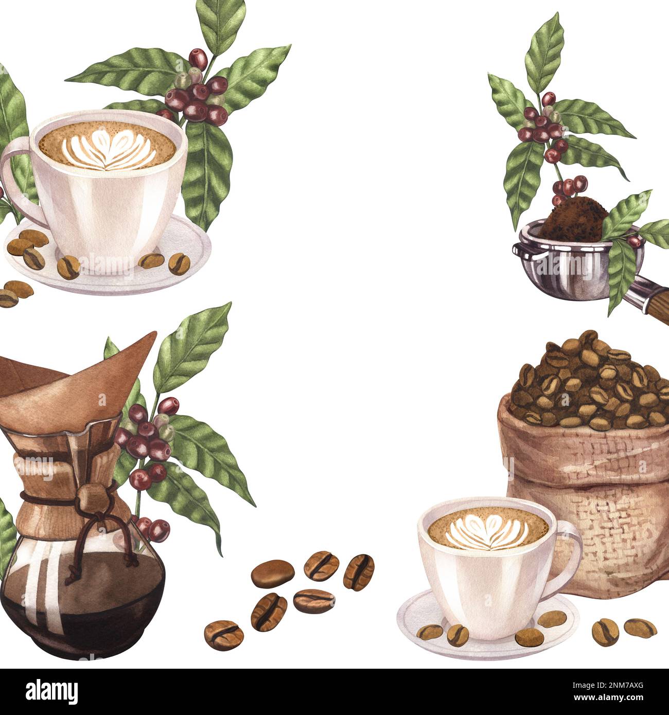 Hand making coffee Cut Out Stock Images \u0026 Pictures - Page 2 - Alamy, image size:1300x1390