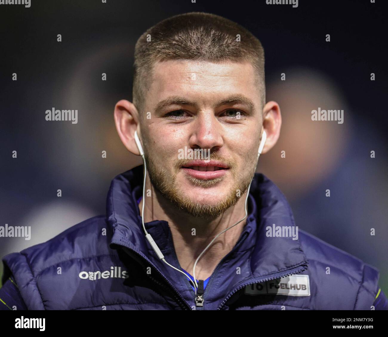 Danny Walker 16 of Warrington Wolves during the Betfred Super League