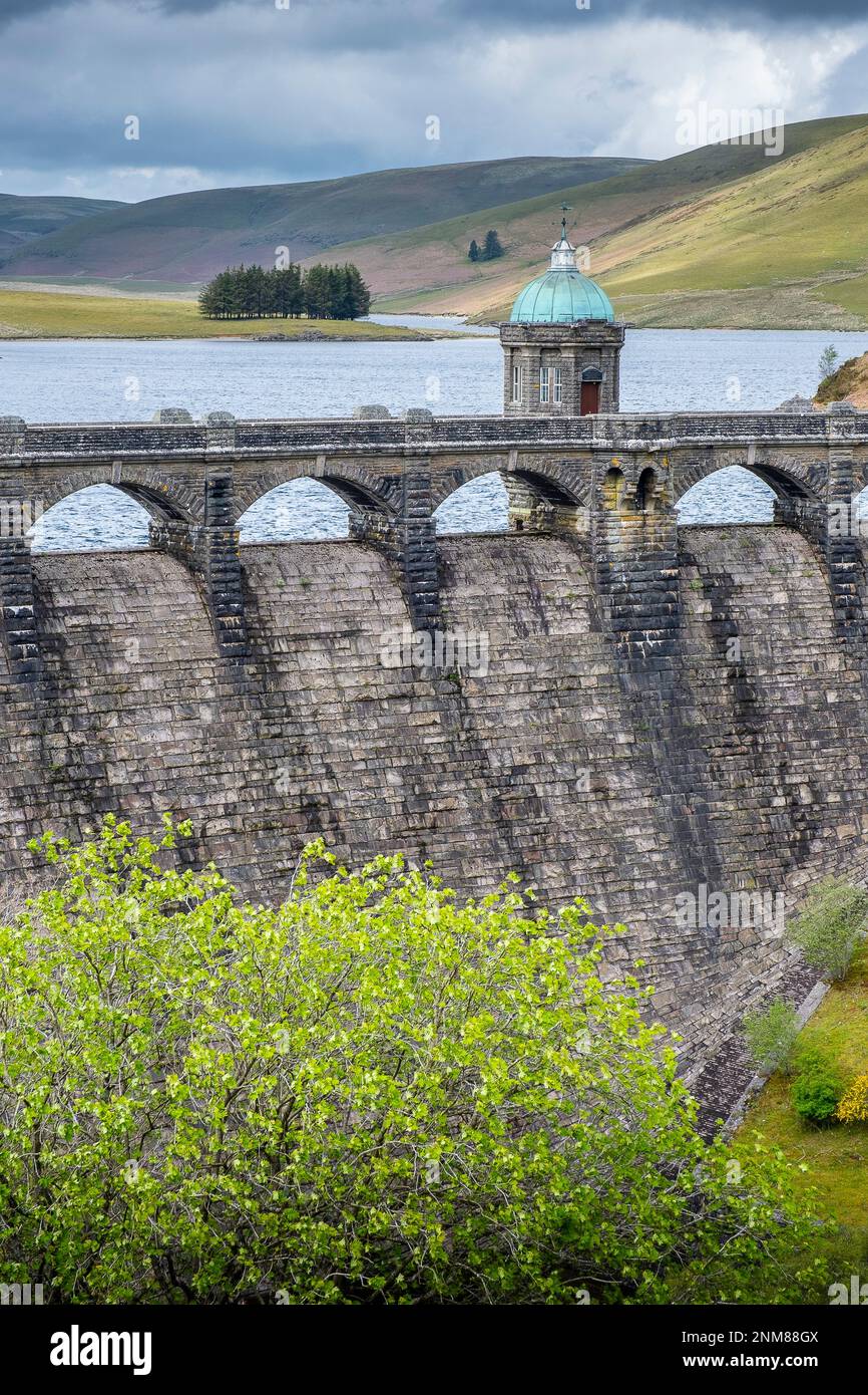 Craig Goch reservoir at Elan Valley, Powys, Wales Stock Photo