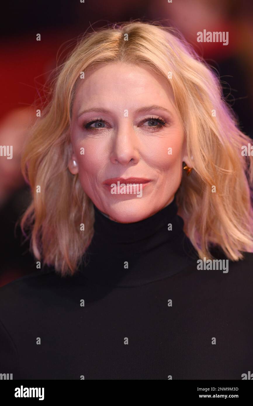 Cate Blanchett attends the screening of TAR during the 73rd Berlin International Film Festival in Berlin, Germany. 3rd February 2023 © Paul Treadway Stock Photo