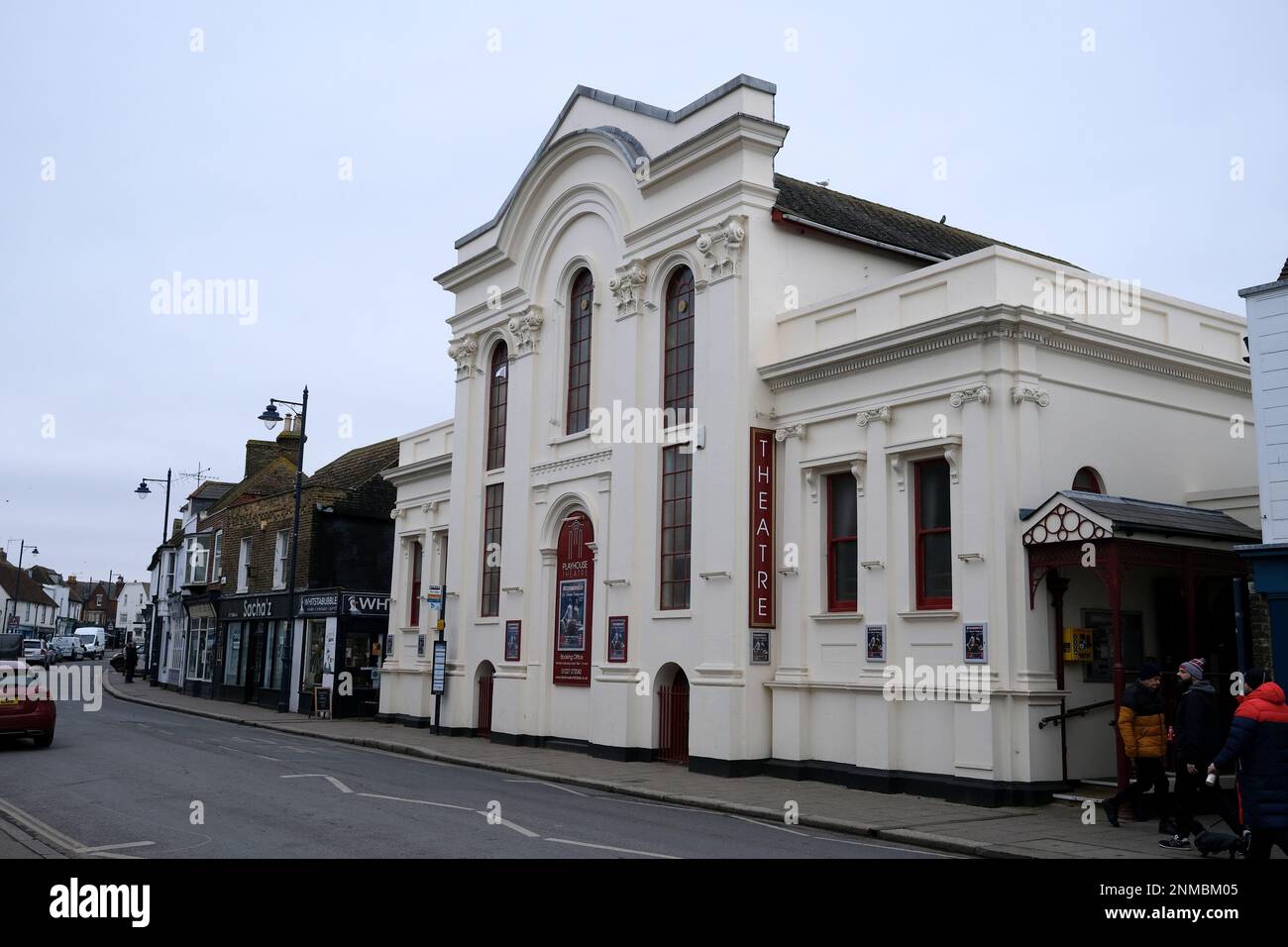 the playhouse theatre in high street,whitstable town,kent,uk february 2023 Stock Photo