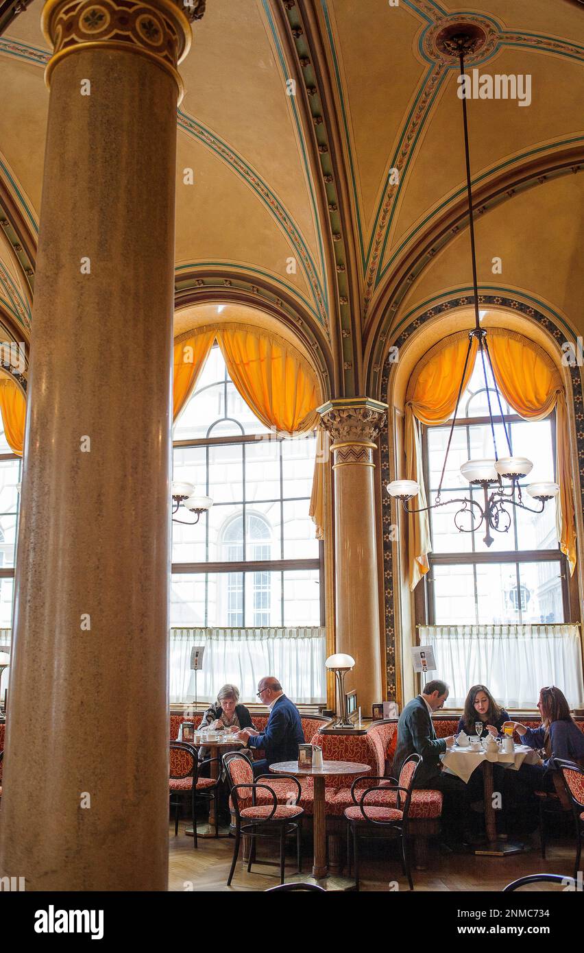 Cafe central wien old hi-res stock photography and images - Alamy