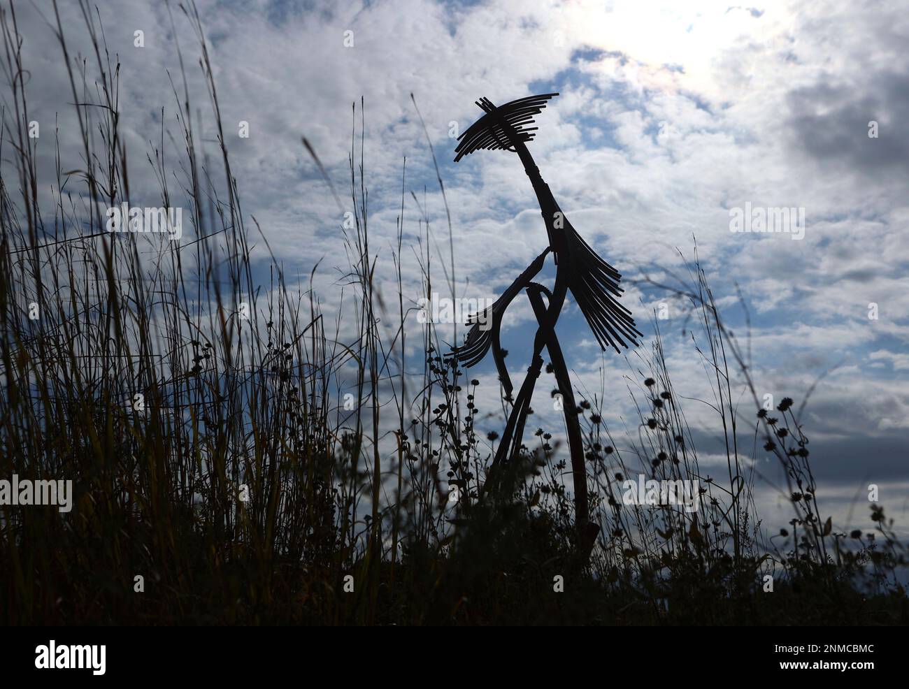 "Crane Soul," shown here on Saturday, Oct. 23, 2021, is one of two new