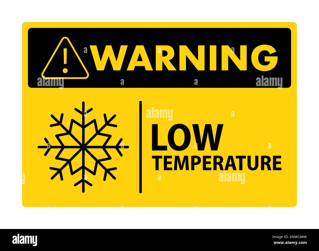 Low temperature warning sign. Ice cold symbol. Subzero thermometer Stock Vector Image & Art Alamy