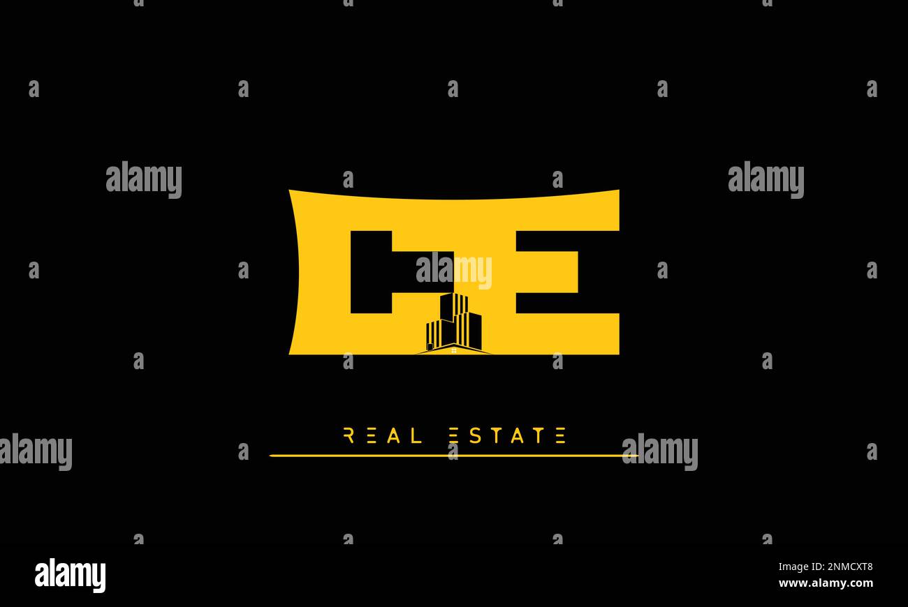 Ce real estate logo hires stock photography and images Alamy