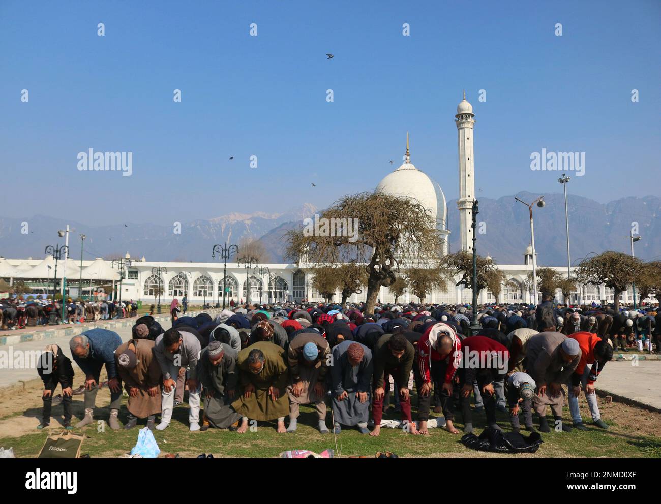 Non Exclusive: February 24,2023, Srinagar, India: Kashmiri Muslims ...