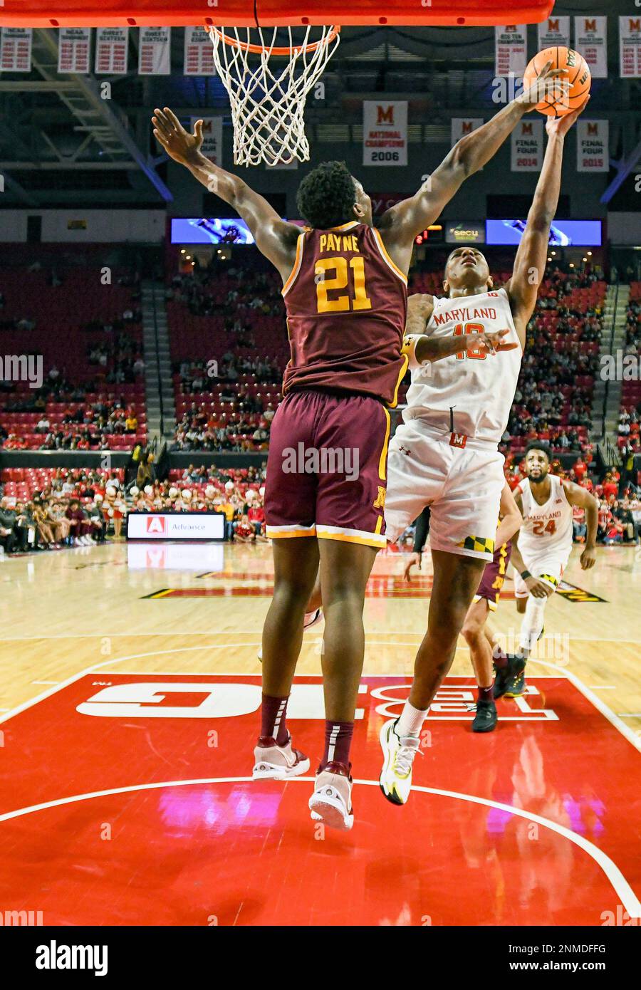 COLLEGE PARK, MD FEBRUARY 22 Minnesota Golden Gophers forward
