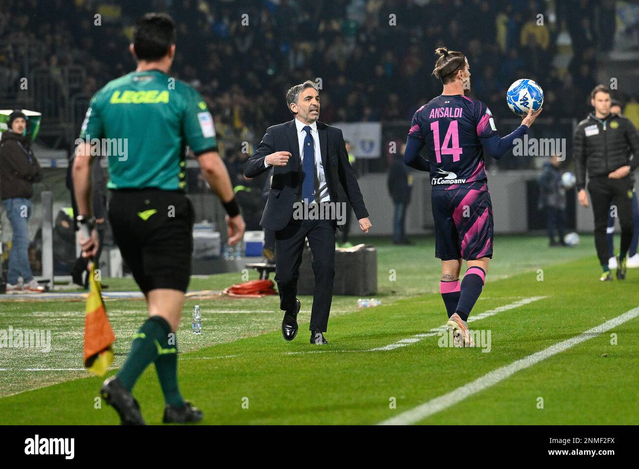 Parma, Italy. 05th Feb, 2023. Tardini Stadium, 05.02.23 Head Coach Parma  Fabio Pecchia during the Serie B match between Parma and Genoa at Tardini  Stadium in Parma, Italia Soccer (Cristiano Mazzi/SPP) Credit