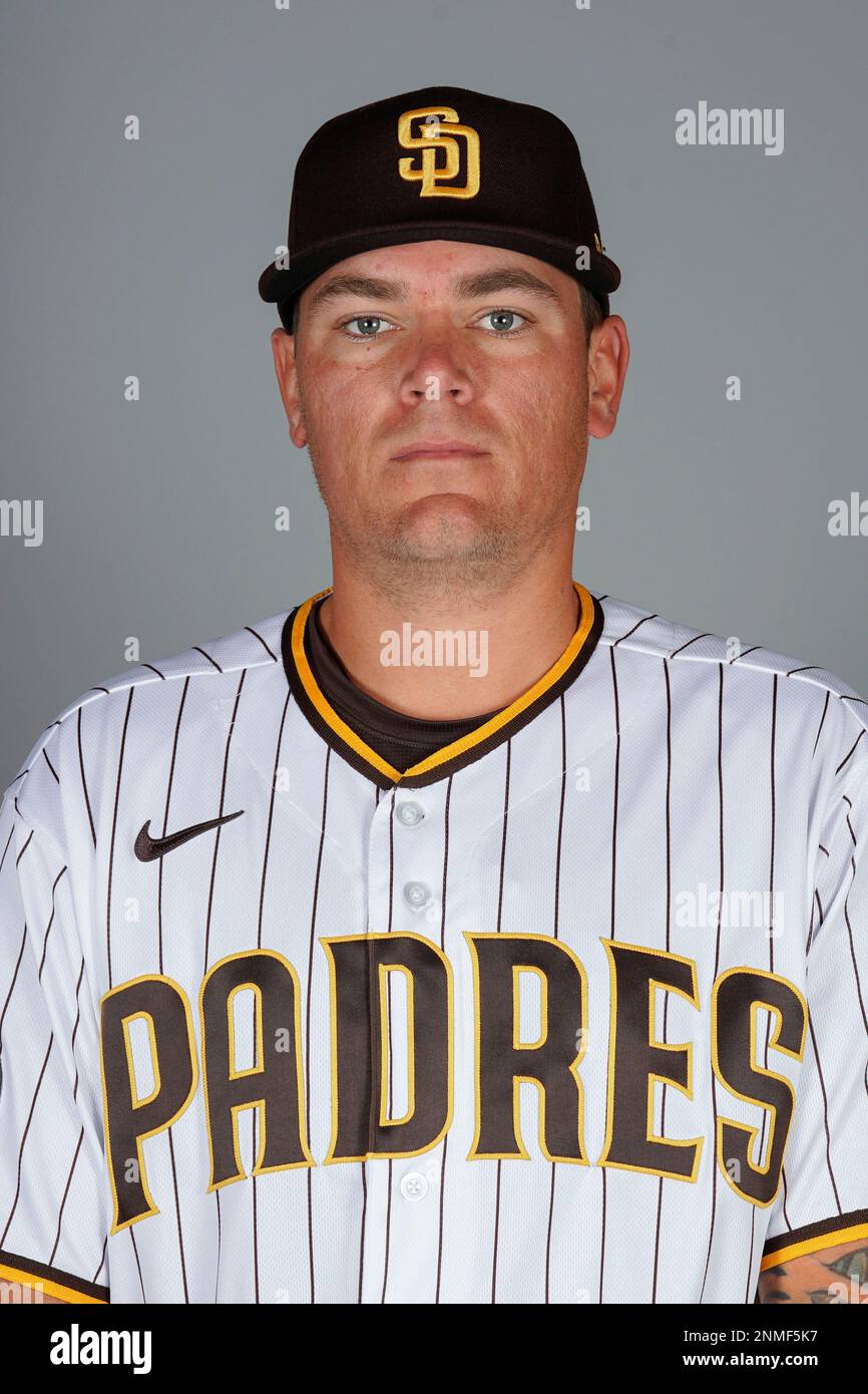 This Is A 2023 Photo Of Aaron Brooks Of The San Diego Padres Baseball Team This Image Reflects