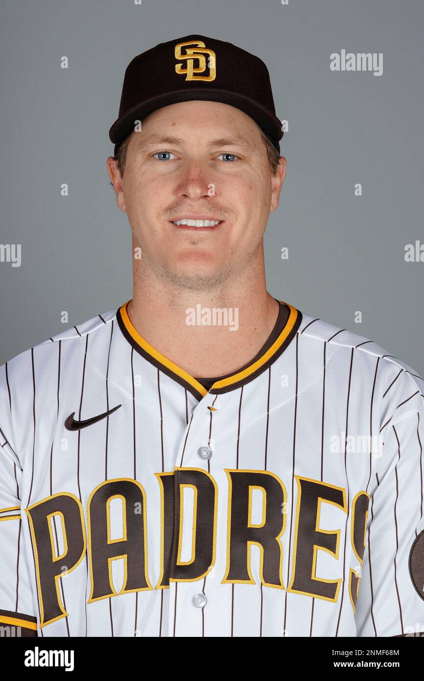 This is a 2023 photo of Brandon Dixon of the San Diego Padres baseball team.  This image reflects the San Diego Padres active roster as of Thursday, Feb.  24, 2023, when this