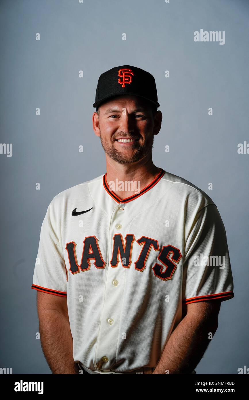 This is a 2023 photo of Brant Whiting. This image reflects the San  Francisco Giants active roster as of Friday, Feb. 24, 2023, when the photo  was taken. (AP Photo/Morry Gash Stock