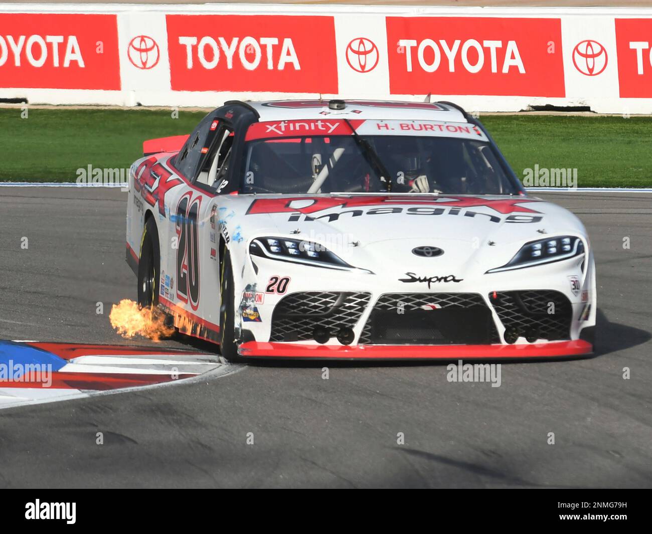 CHARLOTTE, NC OCTOBER 09 Harrison Burton, Joe Gibbs Racing, Toyota
