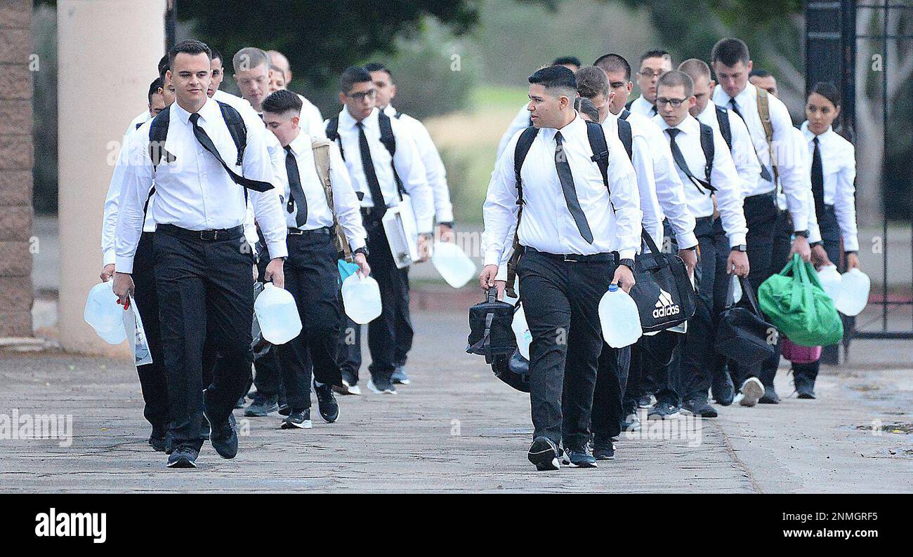 The recruits who make up the Arizona Western College Law Enforcement