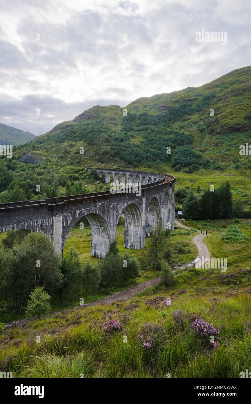 Glenfinnan Viaduct, Jacobin Express, Harry Potter Train, Glenfinnan