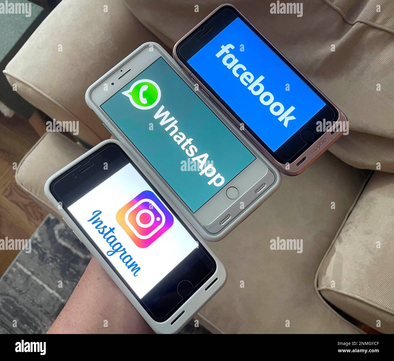 Photo by STRF/STAR MAX/IPx 10/4/21 Facebook, Instagram and WhatsApp