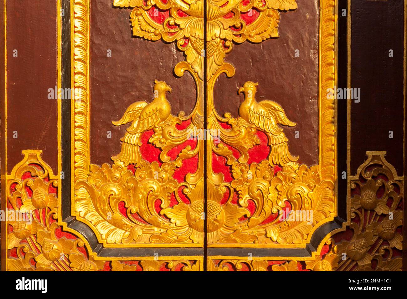 Puri Saren Agung Temple, the palace was a part of the official