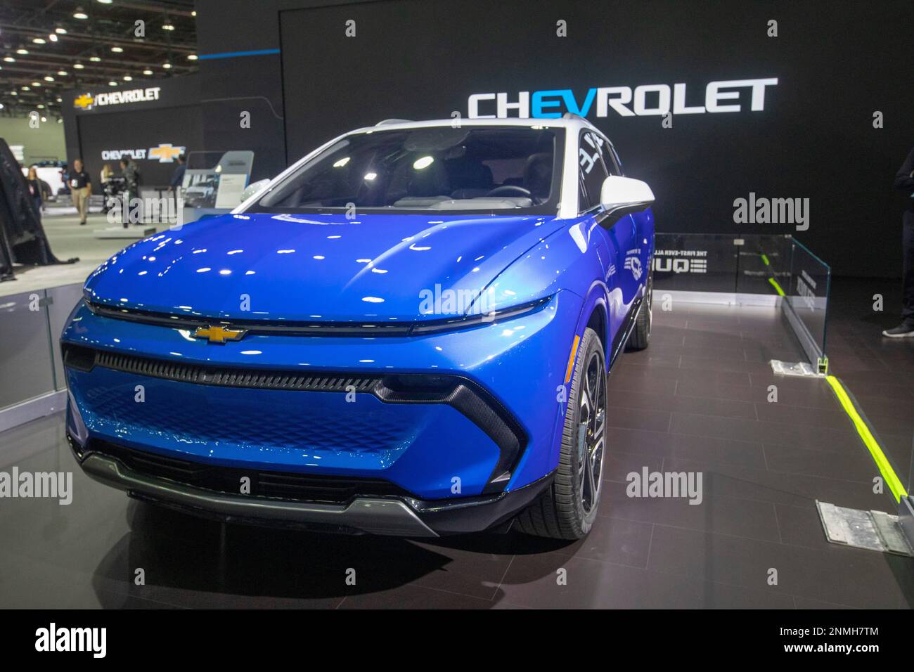 Detroit, Michigan USA, 14 September 2022, The electric Chevy Equinox on