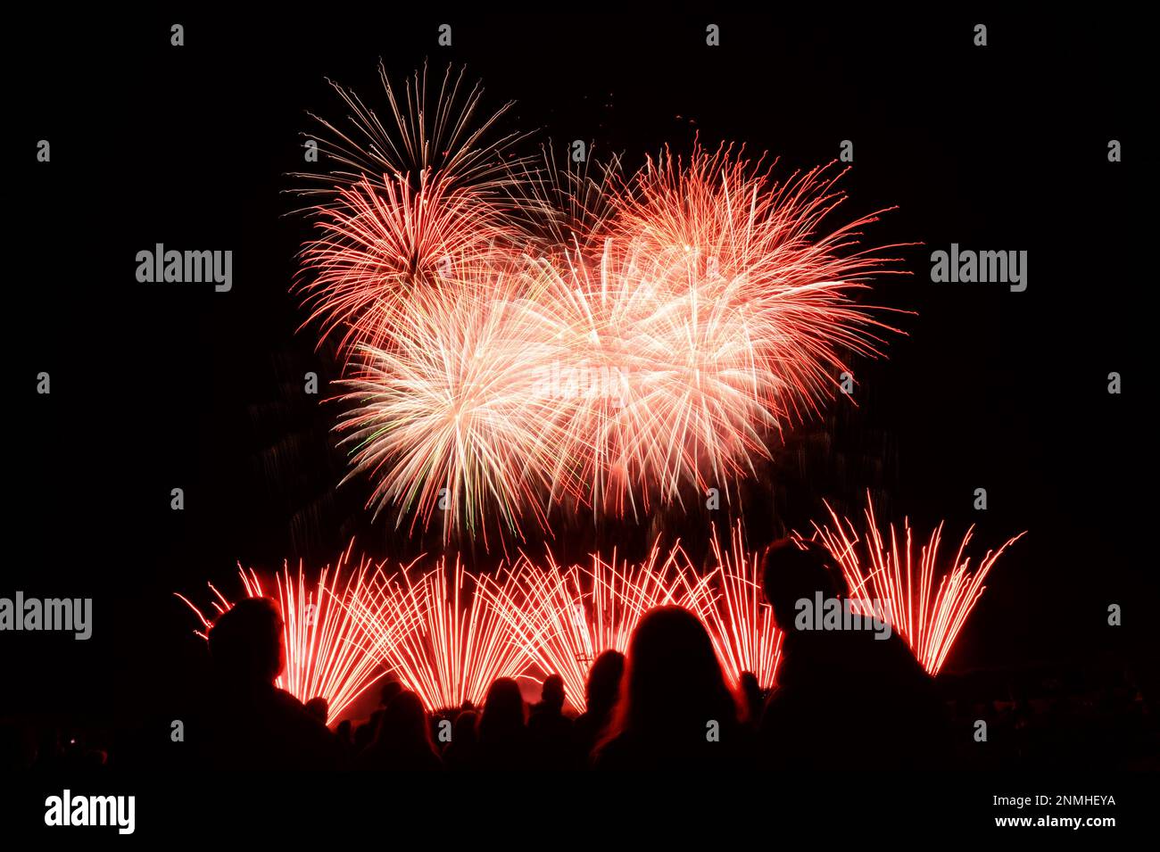 The International Fireworks Competition in Herrenhaeuser Gardens