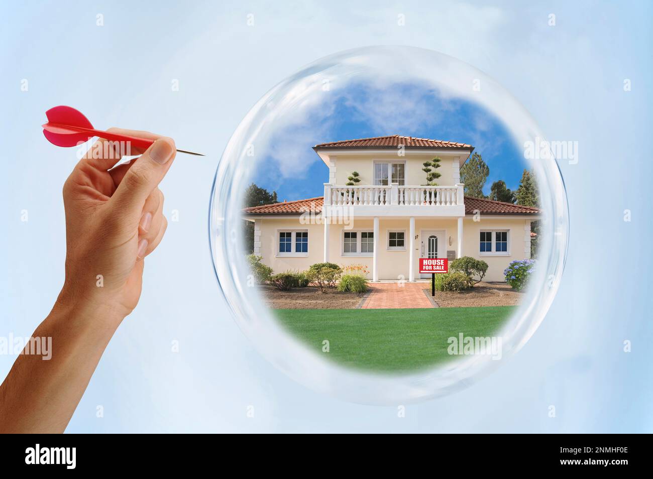 Real estate bubble Stock Photo Alamy