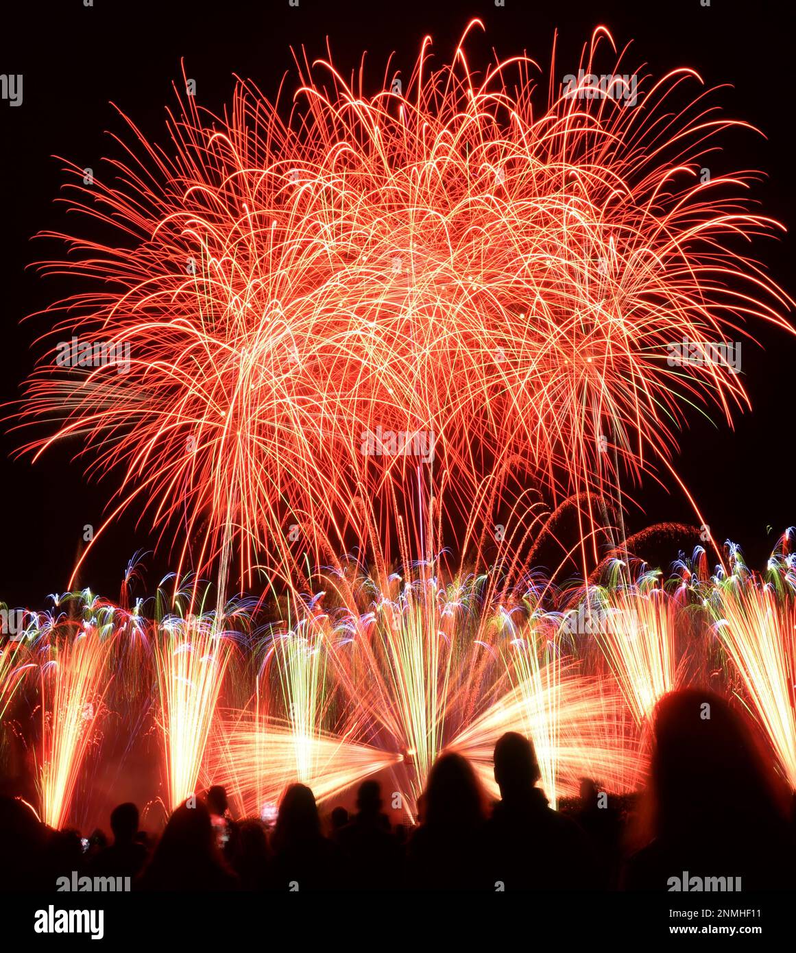 The International Fireworks Competition in Herrenhaeuser Gardens