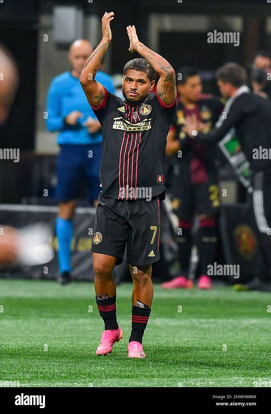 ATLANTA, GA September 29 After scoring his 100th goal, Atlanta