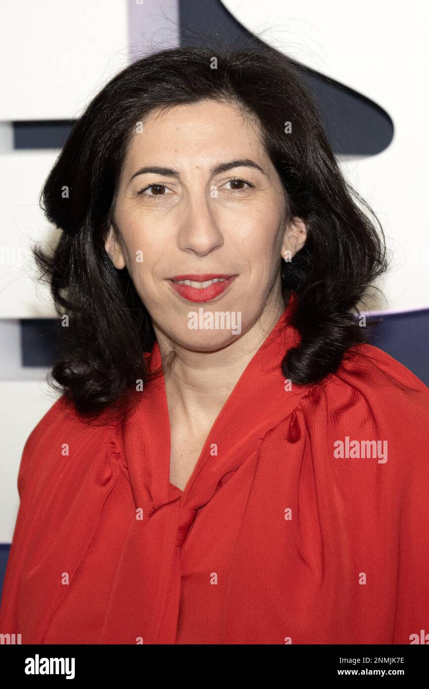 Rima Abdul Malak arrives at the 48th Cesar Film Awards at L Olympia, on ...