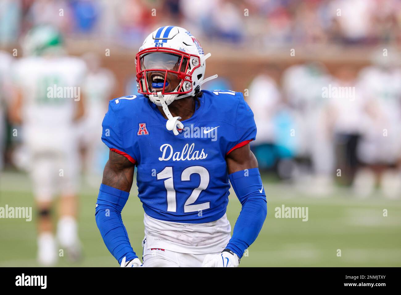 Dallas Tx September 11 Smu Mustangs Safety Isaiah Nwokobia 12