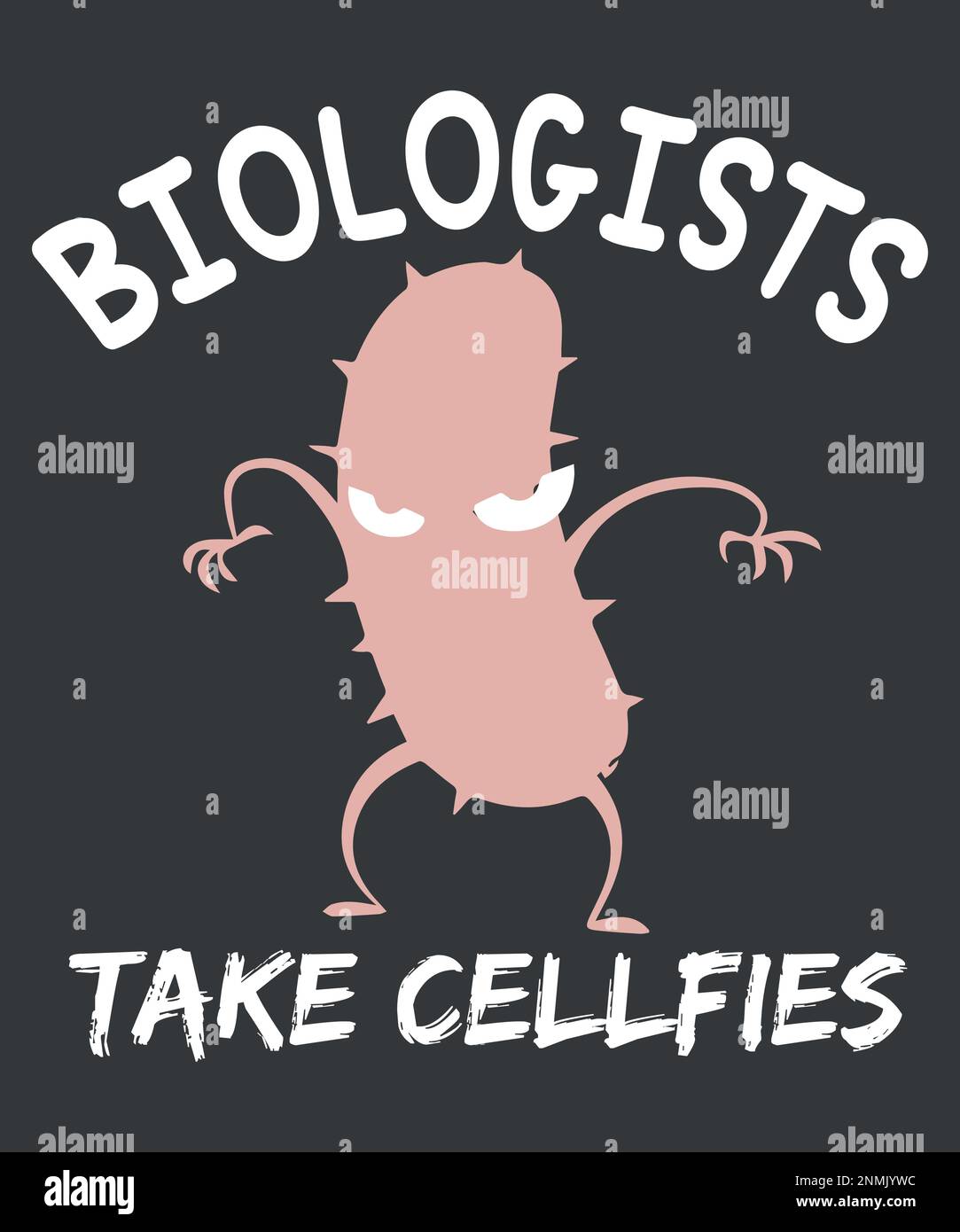 biologists take cellfies t shirt design vector, biology, quote,text