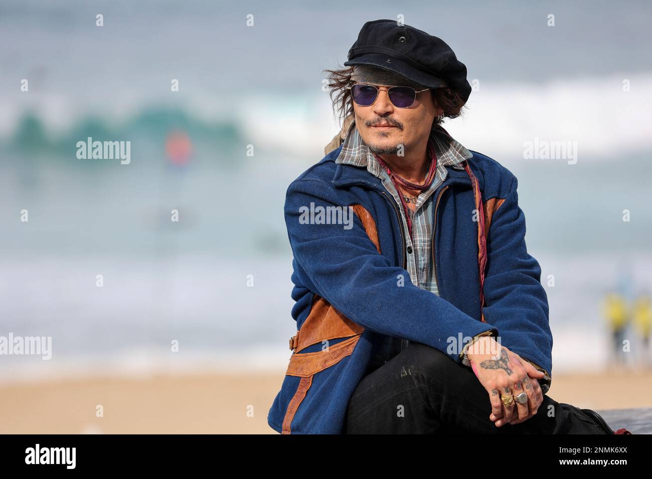Actor Johnny Depp arrives at the 69th San Sebastian International Film