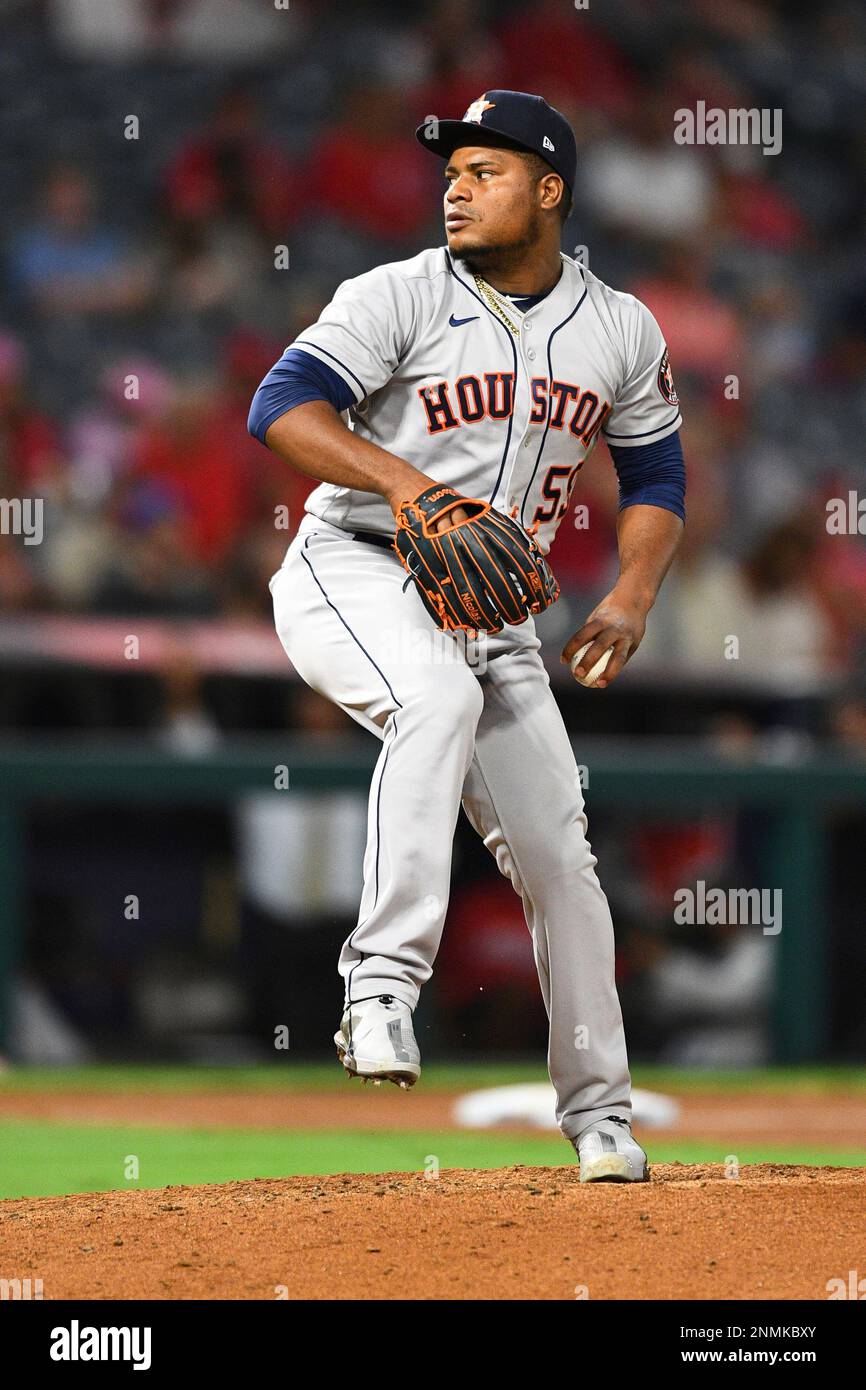 ANAHEIM, CA - SEPTEMBER 20: Houston Astros right fielder Jose Siri