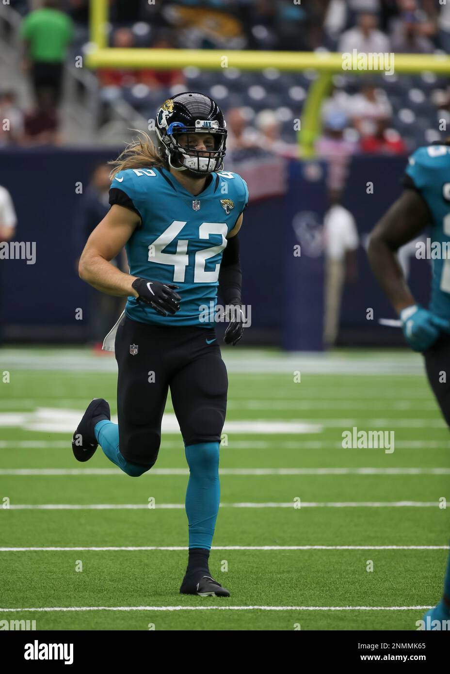 HOUSTON, TX - SEPTEMBER 12: Jacksonville Jaguars defensive back