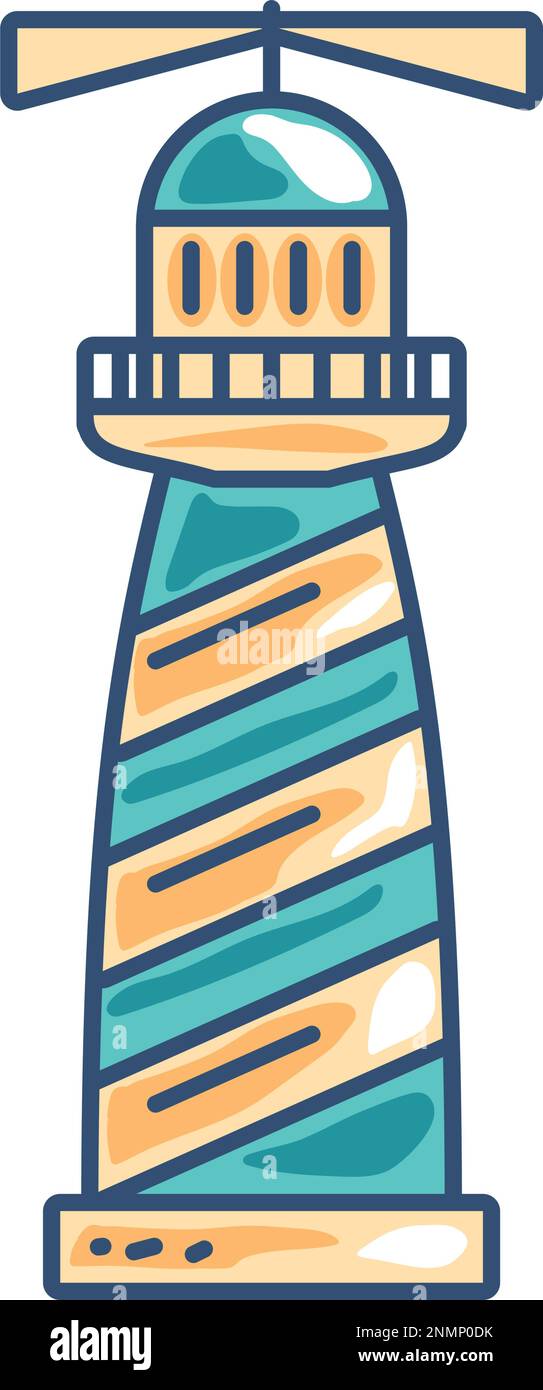 lighthouse nautical icon Stock Vector Image & Art - Alamy