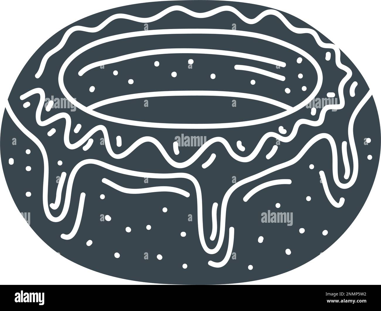 donut bakery icon Stock Vector Image & Art - Alamy