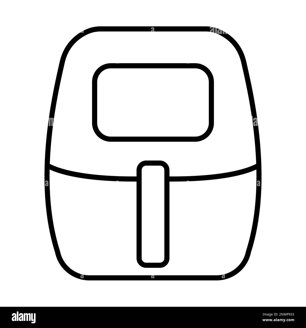cooking air fryer appliance icon vector for graphic design, logo