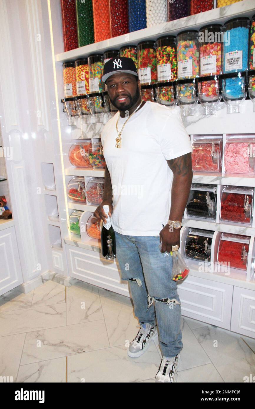 Photo by Raoul Gatchalian/STAR MAX/IPx 2021 9/3/21 50 Cent unveils
