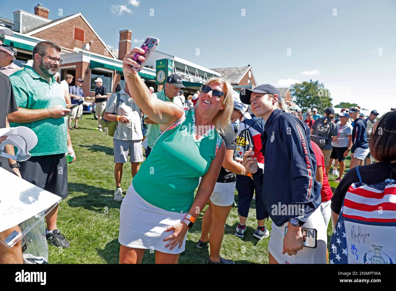 TOLEDO, OH - SEPTEMBER 01: USA players Nelly Korda poses for a